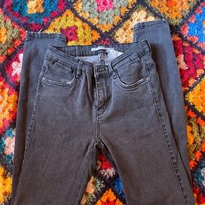 zara gray skinny jeans